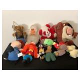 Miscellaneous stuffed animals