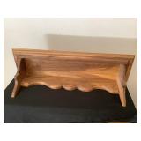 Wood shelf 27 in long