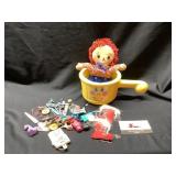 Raggedy Andy and misc