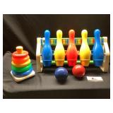 Fisher Price Bowling and Stackables