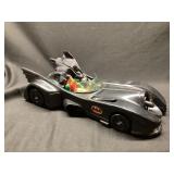 1989 Bat-mobile with Batman and Robin