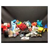 Box of misc toys