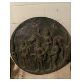 Molded Knight plaque