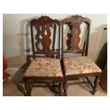 Vintage wooden chairs
