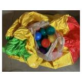 Ball pit and balls