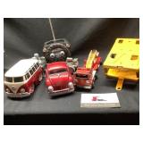 VW , Firetruck and remotes