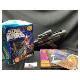 Star Wars toys and books
