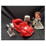 Nutcracker and Ceramic Decor