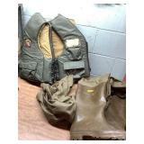 American Camper Waders and Life Vests