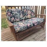 Wicker Loveseat