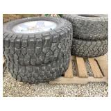 Four LT285/70R17 Tires