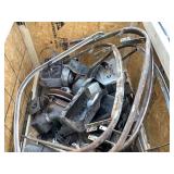 Crate of Mid Mount  100 JohnDeere Parts Circa