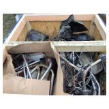 Crate of Mid Mount  100 JohnDeere Parts Circa