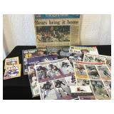 Football Magazines, Cards, Newspaper