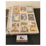 Binder of Baseball Cards