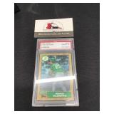 1987 Topps Mark McGwire Rookie PSA 8