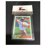1981 Topps Joe Montana Rookie Reprint