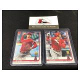 2 Shohei Ohtani Rookie Cup Cards