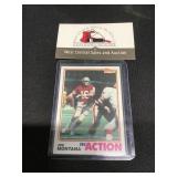 1982 Topps Joe Montana in Action #489