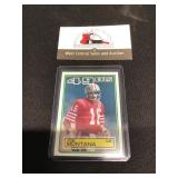 1983 Topps Joe Montana #69