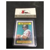 1983 Topps Joe Montana Record Breaker #4