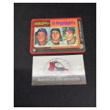 1975 Topps Highlights Nolan Ryan