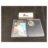Pete Rose Card and Coin