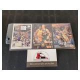 3 Magic Johnson Inserts with Bird and West