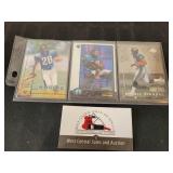 3 1998 Fred Taylor Rookie Cards
