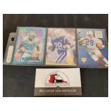 3 1994 Marshall Faulk Rookie Cards