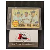 1968 Topps Mantle, Mays, Killebrew