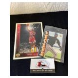 2 Oversized Michael Jordan Cards
