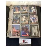 Binder of New York Yankees Cards