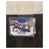 2012 Prestige Tom Brady Wes Welker Connections