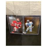 1995 Fleer Jerry Rice, Barry Sanders