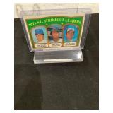 1972 Topps 1971 Strike out leaders Tom Seaver
