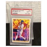 1989 Score masters Ken Griffey Jr Rookie PSA9