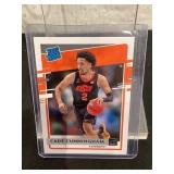 2021 Panini Donruss Rated Rookie Cade Cunningham