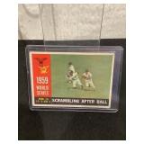 1960 Topps & 1959 World Series Game 6 Card