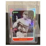 2021 Donruss Panini Babe Ruth Refractor 197/400