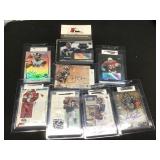 Football Autograph & memorabilia Card Lot