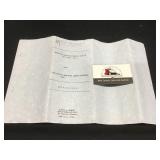 1919 Copy of Babe Ruth Contract Agreement