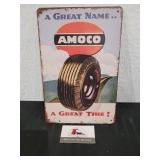Amoco Metal Sign