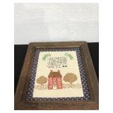 Framed Embroidery