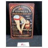 Greased Lighting Sign