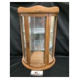 Curio Cabinet mirrored back