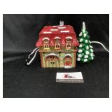 Lighted Christmas decor