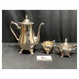 International Silver Co. Pitcher, Creamer and