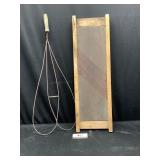 Kraut Cutter and Rug Beater