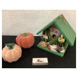 Duck and Pumpkin Decor